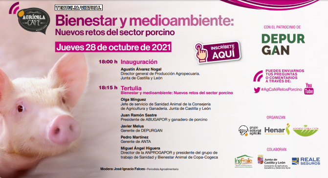 Tertulia virtual 'Bienestar y medio ambiente: Nuevos retos del sector porcino'
