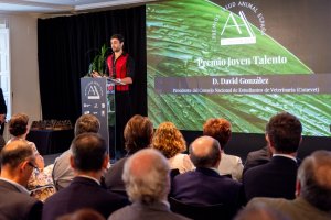 David González, ganador del Premio Joven Talento de Animal’s Health por su trabajo al frente del Consejo Nacional de Estudiantes de Veterinaria