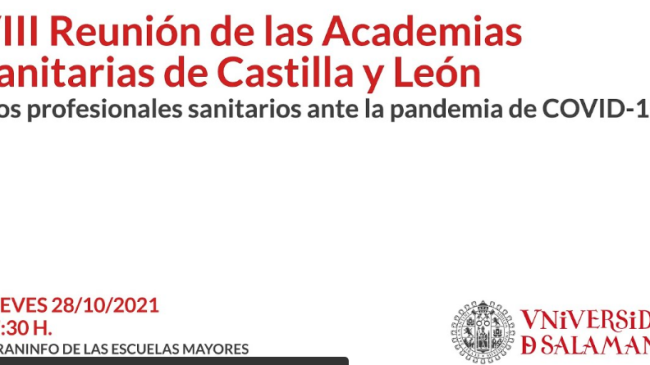 VIII Reunión de las Academias Sanitarias de Castilla y León